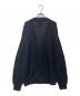 Yonetomi (ヨネトミ) SHAGGY MOHAIR CARDIGAN（シャギー モヘア カーディガン） ブラック サイズ:4：12000円