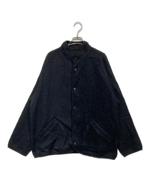 ARPENTEUR（アルペントール）ARPENTEUR (アルペントール) Wool Mohair Stand Coller Jacket（ウール モヘア スタンド カラー ジャケット） ブラック サイズ:Ⅼ　の古着・服飾アイテム