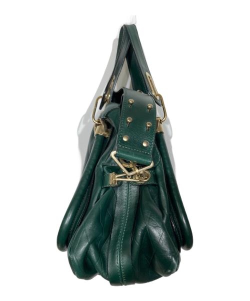 Chloe（クロエ）Chloe (クロエ) パラティ 2WAYバッグ/ショルダーバッグ/トートバッグ グリーンの古着・服飾アイテム