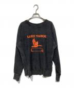 Championチャンピオン）の古着「ヴィンテージ加工スウェット」｜グレー