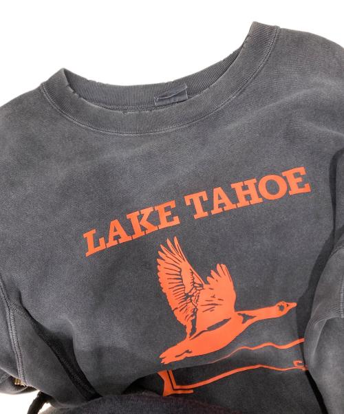 Champion（チャンピオン）Champion (チャンピオン) ヴィンテージ加工スウェット グレー サイズ:Lの古着・服飾アイテム