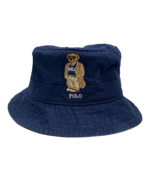 POLO RALPH LAUREN（ポロ・ラルフローレン）POLO RALPH LAUREN (ポロ・ラルフローレン) ポロベア バケットハット S/M サイズ:S/Mの古着・服飾アイテム