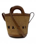 MARNIマルニ）の古着「トロピカリアミニバケット」｜ブラウン