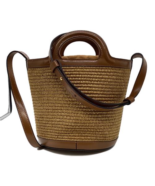 MARNI（マルニ）MARNI (マルニ) トロピカリアミニバケット ブラウンの古着・服飾アイテム