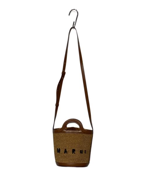 MARNI（マルニ）MARNI (マルニ) トロピカリアミニバケット ブラウンの古着・服飾アイテム