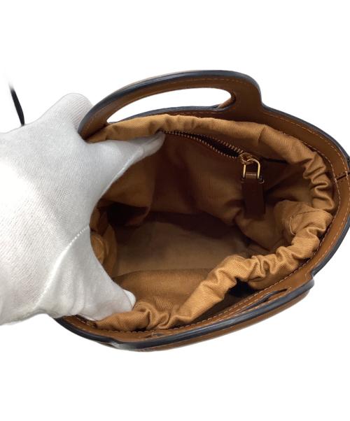 MARNI（マルニ）MARNI (マルニ) トロピカリアミニバケット ブラウンの古着・服飾アイテム