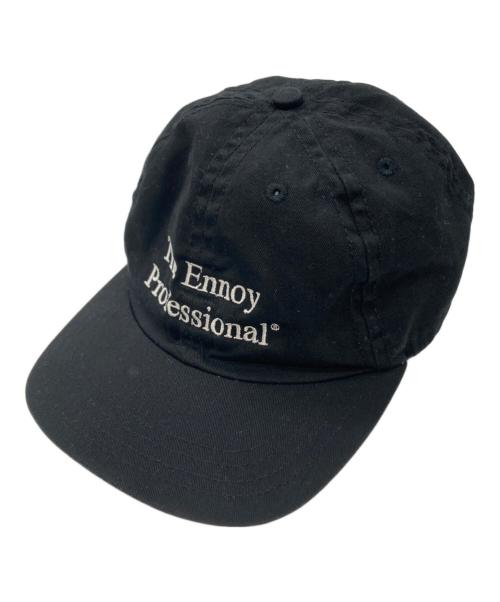 The Ennoy Professional（ザ エンノイ プロフェッショナル）The Ennoy Professional (ザ エンノイ プロフェッショナル) 刺繍パネルキャップ ブラックの古着・服飾アイテム