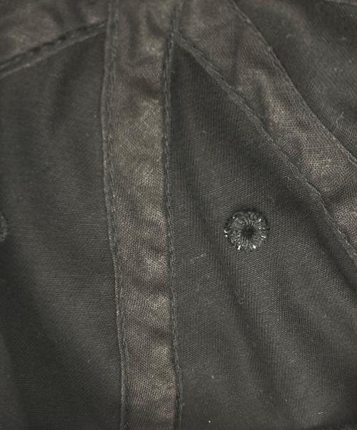 The Ennoy Professional（ザ エンノイ プロフェッショナル）The Ennoy Professional (ザ エンノイ プロフェッショナル) 刺繍パネルキャップ ブラックの古着・服飾アイテム