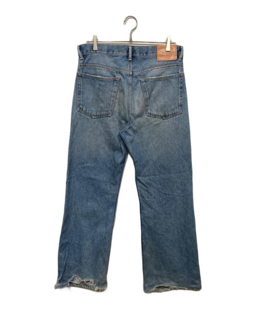 Acne studios（アクネ ストゥディオズ）Acne studios (アクネ ストゥディオズ) ストレートレッグ ルーズフィット ジーンズ　B00325- インディゴ サイズ:30の古着・服飾アイテム