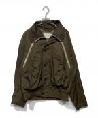 DRIES VAN NOTENドリスヴァンノッテン）の古着「24SS VANBORN BOMBER JACKET」｜ブラウン