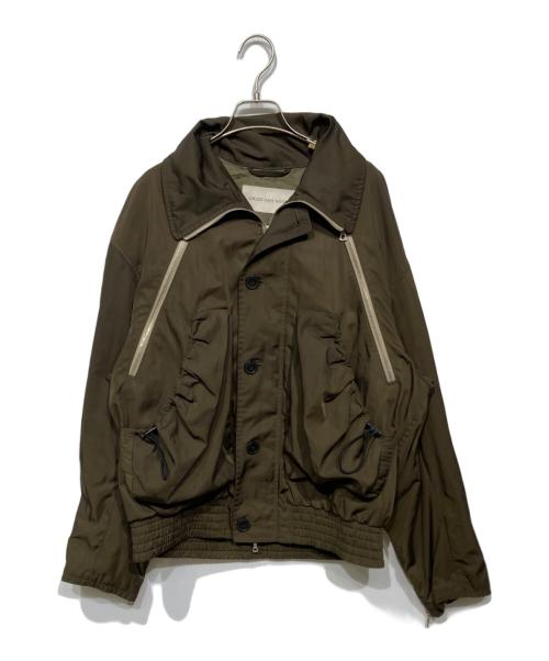 DRIES VAN NOTEN（ドリスヴァンノッテン）DRIES VAN NOTEN (ドリスヴァンノッテン) 24SS VANBORN BOMBER JACKET ブラウン サイズ:Ｍの古着・服飾アイテム