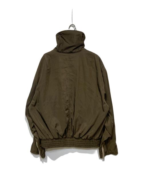 DRIES VAN NOTEN（ドリスヴァンノッテン）DRIES VAN NOTEN (ドリスヴァンノッテン) 24SS VANBORN BOMBER JACKET ブラウン サイズ:Ｍの古着・服飾アイテム