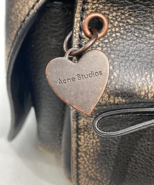 Acne studios（アクネ ストゥディオズ）Acne studios (アクネ ストゥディオズ) Multipocket Mini bag（マルチポケットミニバッグ） ダークブラウンの古着・服飾アイテム