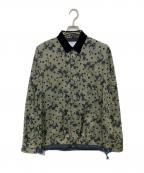 Sun Surf×sacaiサンサーフ×サカイ）の古着「ドットシャツ」｜グレー×ブラック