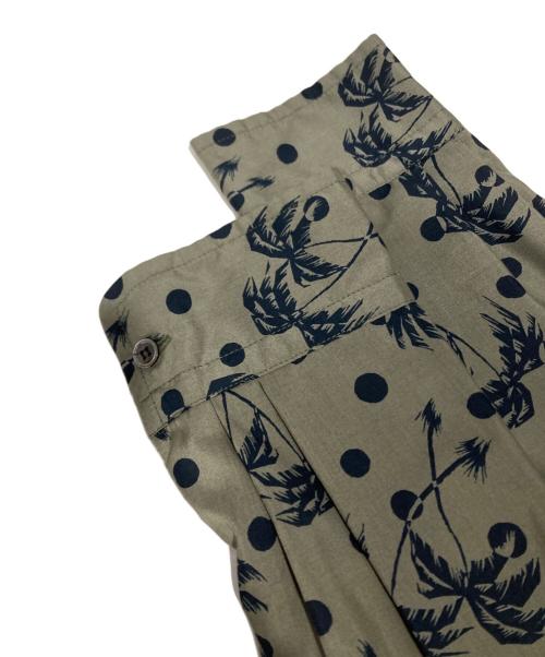 Sun Surf（サンサーフ）Sun Surf (サンサーフ) sacai (サカイ) ドットシャツ グレー×ブラック サイズ:2の古着・服飾アイテム