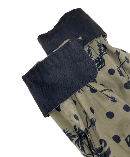 Sun Surf（サンサーフ）Sun Surf (サンサーフ) sacai (サカイ) ドットシャツ グレー×ブラック サイズ:2の古着・服飾アイテム