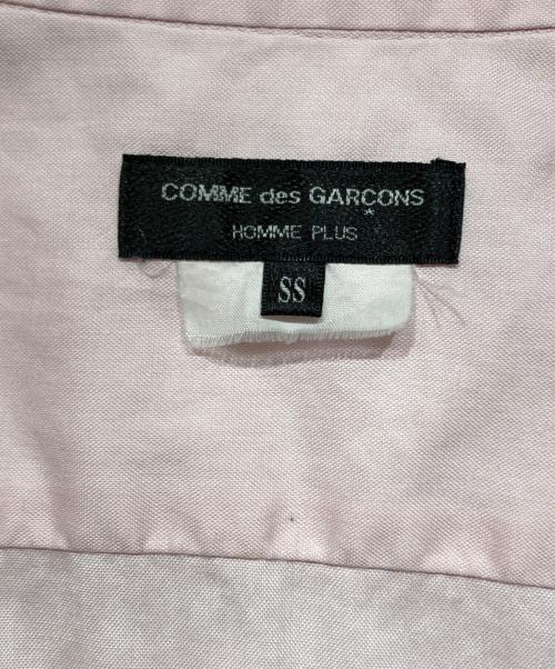 COMME des GARCONS HOMME PLUS（コムデギャルソンオムプリュス）COMME des GARCONS HOMME PLUS (コムデギャルソンオムプリュス) デザインシャツ ピンク サイズ:S Sの古着・服飾アイテム