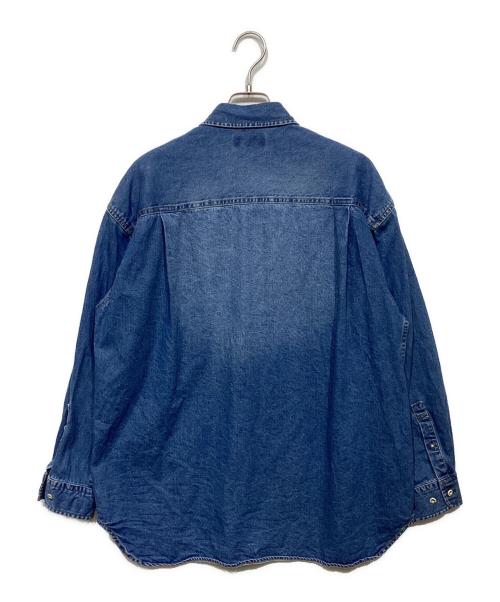 SLOBE IENA（スローブ イエナ）SLOBE IENA (スローブ イエナ) LE DENIM BDUデニムシャツ 24050912712130 インディゴ サイズ:Freeの古着・服飾アイテム