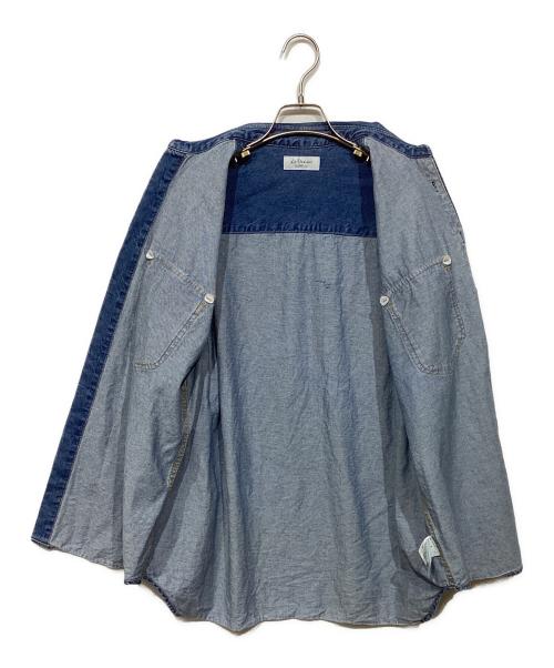 SLOBE IENA（スローブ イエナ）SLOBE IENA (スローブ イエナ) LE DENIM BDUデニムシャツ 24050912712130 インディゴ サイズ:Freeの古着・服飾アイテム