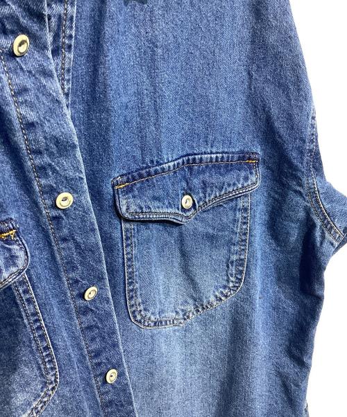 SLOBE IENA（スローブ イエナ）SLOBE IENA (スローブ イエナ) LE DENIM BDUデニムシャツ 24050912712130 インディゴ サイズ:Freeの古着・服飾アイテム