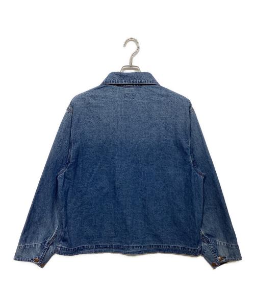 BARNS OUTFITTERS（バーンズアウトフィッターズ）BARNS OUTFITTERS (バーンズアウトフィッターズ) big mac (ビッグマック) Denim Work Jacket BR-26164/デニムワークジャケット インディゴ サイズ:Lの古着・服飾アイテム