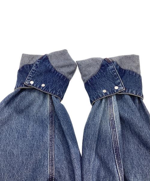 BARNS OUTFITTERS（バーンズアウトフィッターズ）BARNS OUTFITTERS (バーンズアウトフィッターズ) big mac (ビッグマック) Denim Work Jacket BR-26164/デニムワークジャケット インディゴ サイズ:Lの古着・服飾アイテム