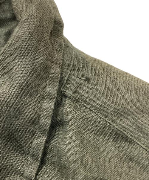 POLO RALPH LAUREN（ポロ・ラルフローレン）POLO RALPH LAUREN (ポロ・ラルフローレン) リネンシャツ オリーブ サイズ:Sの古着・服飾アイテム