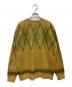 Needles (ニードルズ) Mohair Cardigan - Argyle（モヘア カーディガン アーガイル） イエロー サイズ: S：14000円