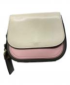 MARC JACOBSマークジェイコブス）の古着「ショルダーバッグ」｜アイボリー×ピンク