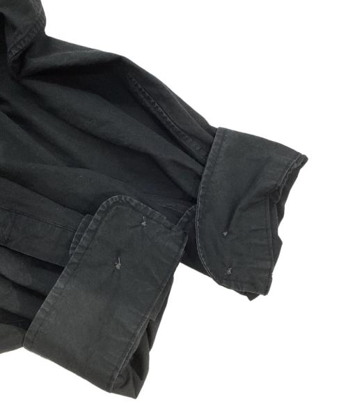 STEVEN ALAN（スティーブンアラン）STEVEN ALAN (スティーブンアラン) ガーメントダイ ポプリン レギュラーシャツ ブラック サイズ:XLの古着・服飾アイテム