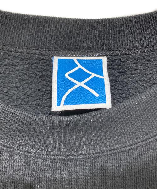 The Ennnoy Professional（ザ エンノイ プロフェッショナル）The Ennnoy Professional (ザ エンノイ プロフェッショナル) 週刊文集ロゴ刺繍スウェット ブラック サイズ:XLの古着・服飾アイテム