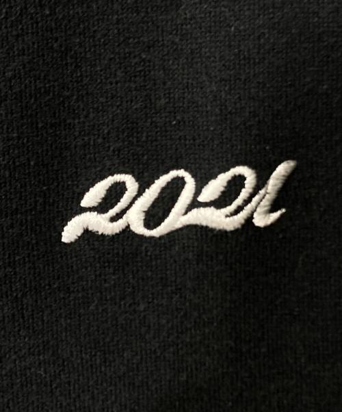 The Ennnoy Professional（ザ エンノイ プロフェッショナル）The Ennnoy Professional (ザ エンノイ プロフェッショナル) 週刊文集ロゴ刺繍スウェット ブラック サイズ:XLの古着・服飾アイテム