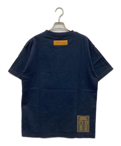 LOUIS VUITTON（ルイ ヴィトン）LOUIS VUITTON (ルイ ヴィトン) インサイドアウトTシャツ ネイビー サイズ:Sの古着・服飾アイテム