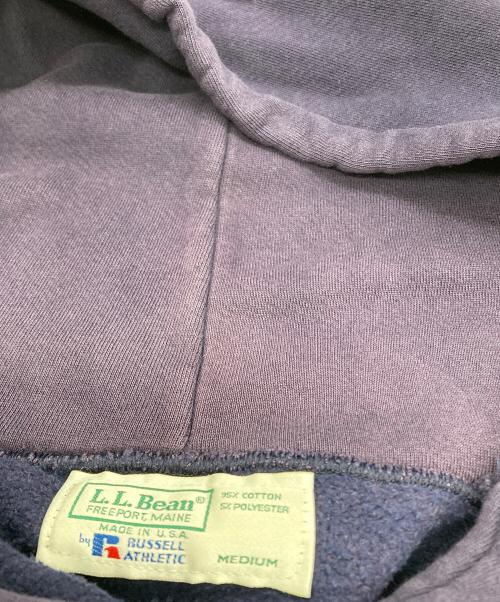 L.L.Bean（エルエルビーン）L.L.Bean (エルエルビーン) ロゴ刺繍ヘンリーネックパーカー ネイビー サイズ:Mの古着・服飾アイテム