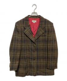 L.L.Bean（エルエルビーン）の古着「ツイードテーラードジャケット」｜グリーン