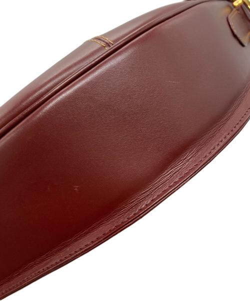 Cartier（カルティエ）Cartier (カルティエ) ショルダーバッグ ボルドーの古着・服飾アイテム