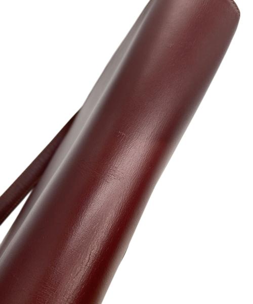 Cartier（カルティエ）Cartier (カルティエ) ショルダーバッグ ボルドーの古着・服飾アイテム