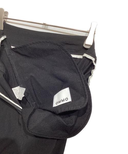 OMMO（オーエムエムオー）OMMO (オーエムエムオー) IRREGULAR TUCK COCOON SK 882410800001 ブラック サイズ:36の古着・服飾アイテム