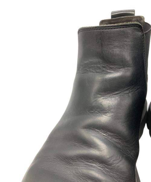 BOTTEGA VENETA（ボッテガベネタ）BOTTEGA VENETA (ボッテガベネタ) ラグ チェルシーアンクルブーツ ブラック サイズ:37の古着・服飾アイテム