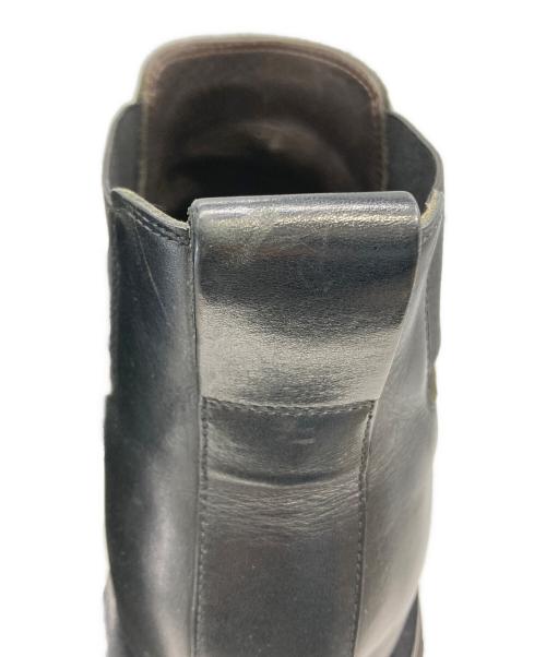 BOTTEGA VENETA（ボッテガベネタ）BOTTEGA VENETA (ボッテガベネタ) ラグ チェルシーアンクルブーツ ブラック サイズ:37の古着・服飾アイテム