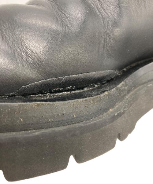 BOTTEGA VENETA（ボッテガベネタ）BOTTEGA VENETA (ボッテガベネタ) ラグ チェルシーアンクルブーツ ブラック サイズ:37の古着・服飾アイテム