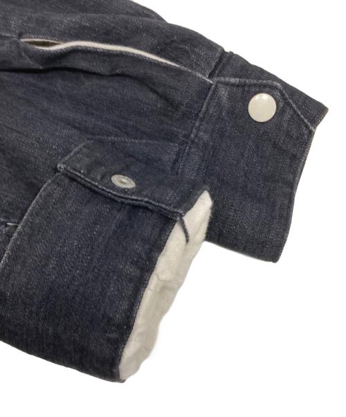 RUDE GALLERY（ルードギャラリー）RUDE GALLERY (ルードギャラリー) スカル刺繍デニムベトジャン ブラック サイズ:3の古着・服飾アイテム