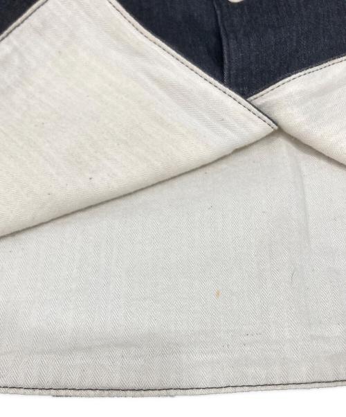 RUDE GALLERY（ルードギャラリー）RUDE GALLERY (ルードギャラリー) スカル刺繍デニムベトジャン ブラック サイズ:3の古着・服飾アイテム