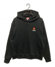 KENZO（ケンゾー）の古着「BOKE FLOWER CREST CLASSIC HOODY」｜ブラック