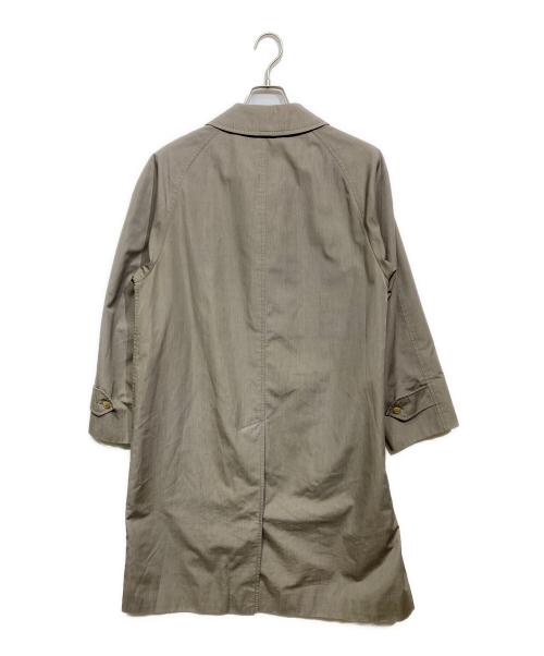 Burberry's（バーバリーズ）Burberry's (バーバリーズ) 比翼コート グレー サイズ:Mの古着・服飾アイテム