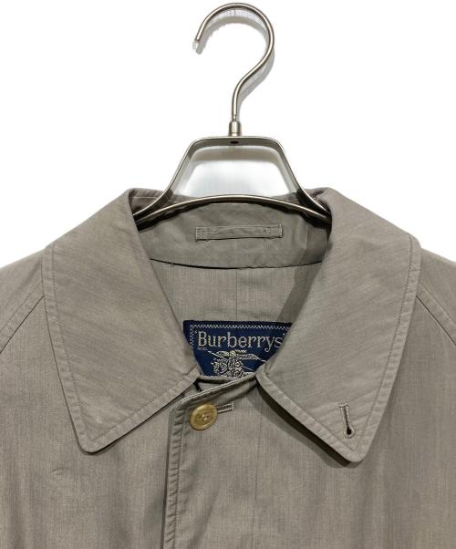Burberry's（バーバリーズ）Burberry's (バーバリーズ) 比翼コート グレー サイズ:Mの古着・服飾アイテム
