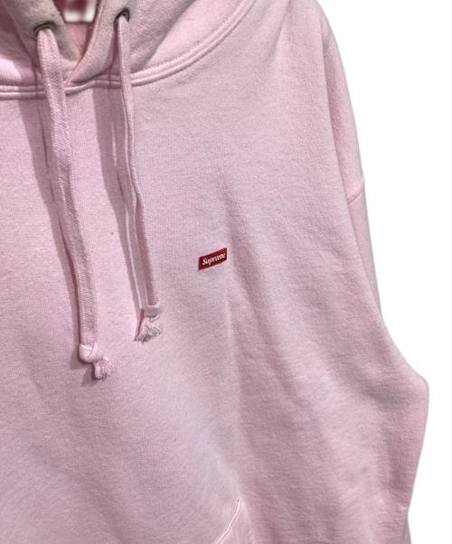 SUPREME（シュプリーム）SUPREME (シュプリーム) Small Box Hooded Sweatshirt ピンク サイズ:Lの古着・服飾アイテム