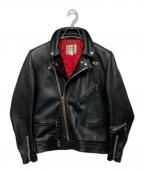Lewis Leathersルイスレザース）の古着「441 サイクロン ライダースジャケット」｜ブラック