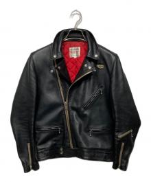 Lewis Leathers（ルイスレザース）の古着「441 サイクロン ライダースジャケット」｜ブラック