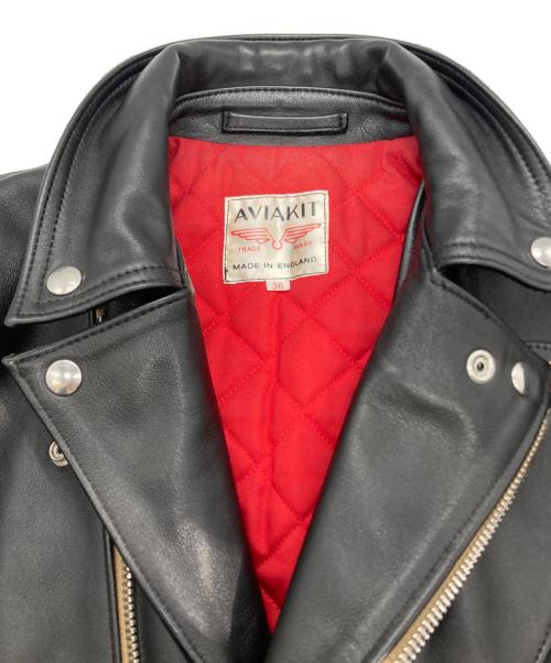 Lewis Leathers（ルイスレザース）Lewis Leathers (ルイスレザース) 441 サイクロン ライダースジャケット ブラック サイズ:36の古着・服飾アイテム